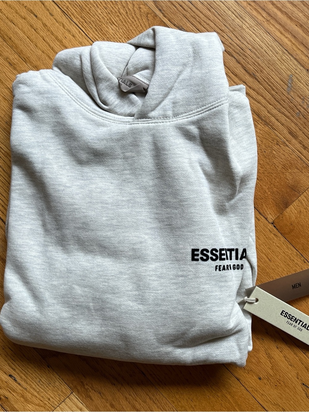 Essentials Translucent Gray Branded Packaging Bag - Picture 2 of 5